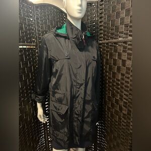 Tommy Hilfiger women’s extra large black Adirondack raincoat.